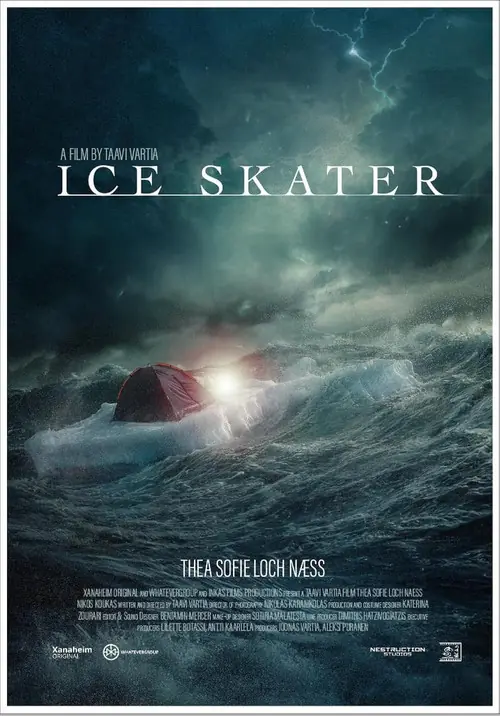 Ice Skater Poster