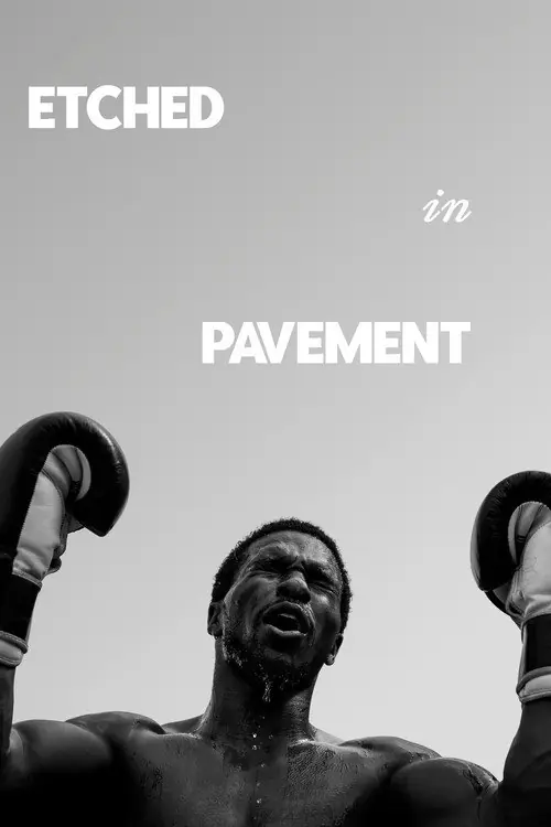 Etched In Pavement Poster