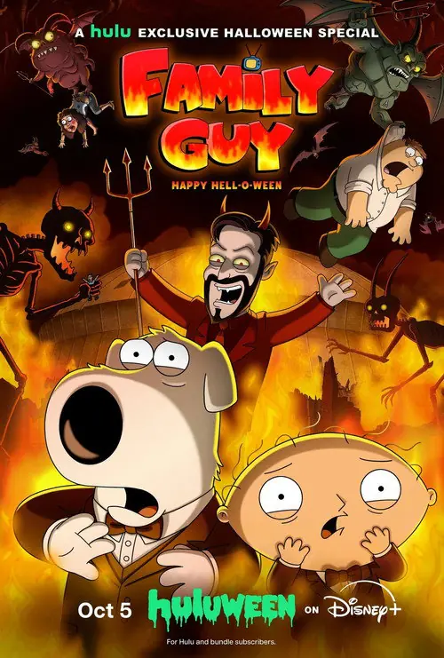 Family Guy Happy Hell-o-ween Poster